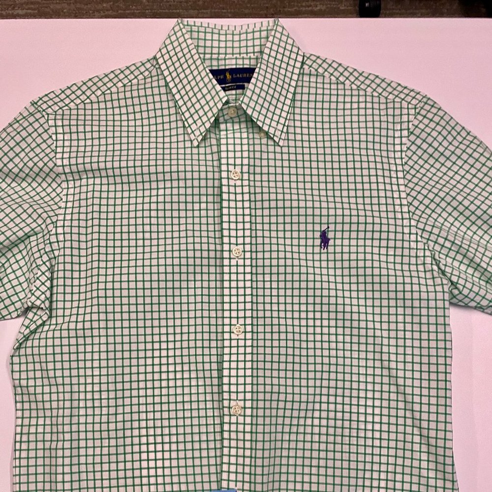 Long Sleeve Slim-Fit Ralph Lauren Dress Shirt